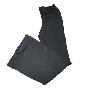 Gilly Hicks Black Go Recharge Flare Leggings Size Large